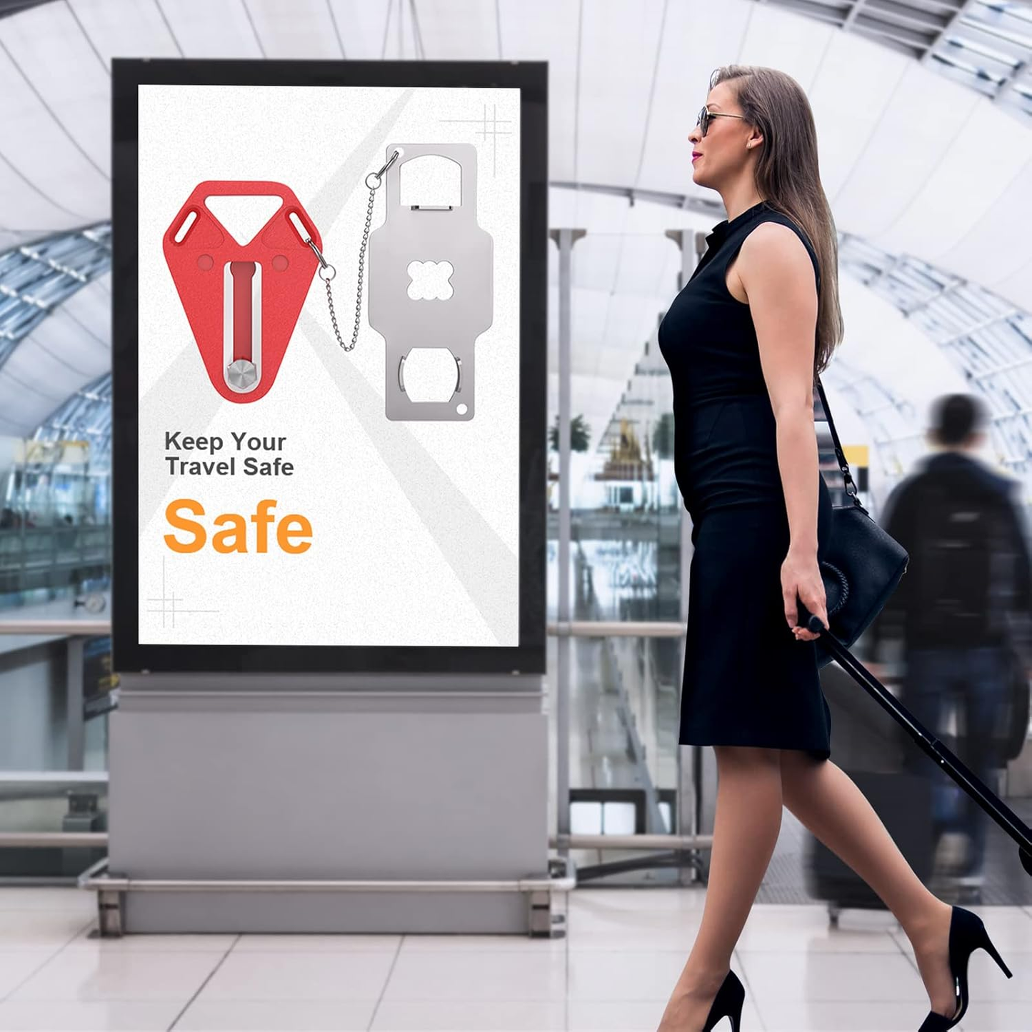 Cerradura de puerta portátil