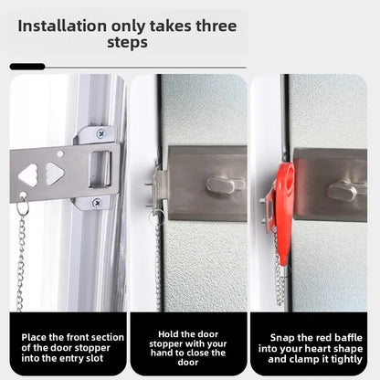 SecureLock Portable Travel Door Protector